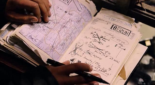This is Skip Woods’ personal note book from planning the film... it makes as much sense as the film does...